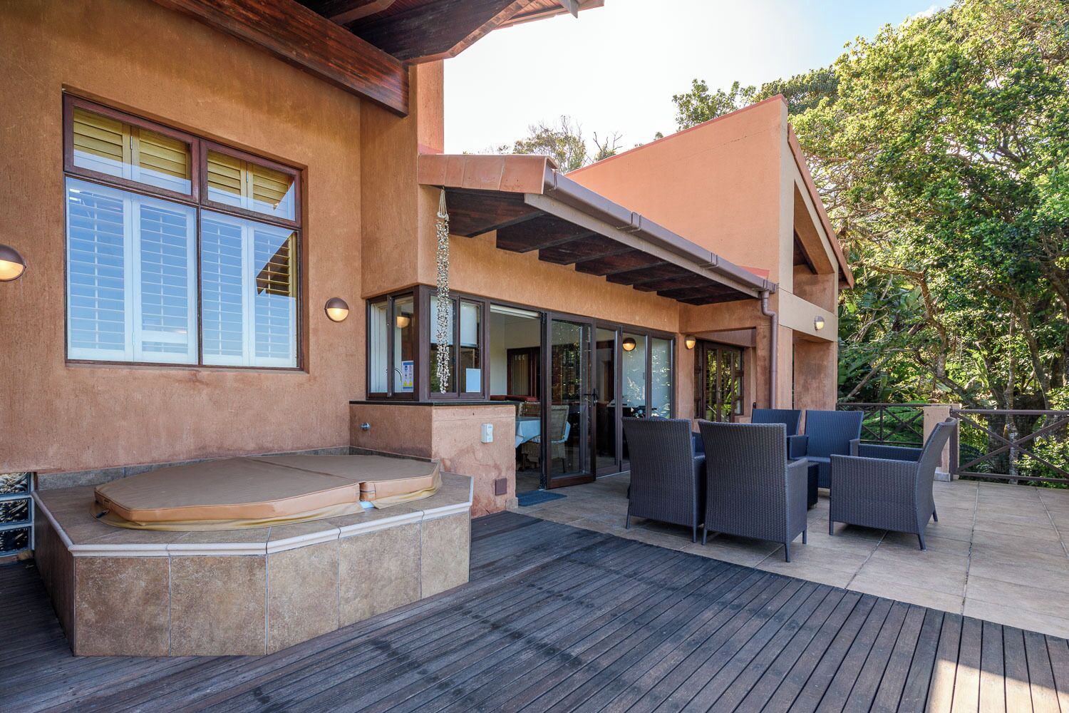 Bañera de hidromasaje privada