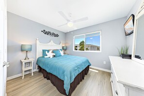 特色公寓客房, 2 間臥室, 海灘景 | 2 間睡房、獨特設計、獨特裝修、熨斗/熨衫板