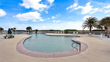Indoor pool, outdoor pool