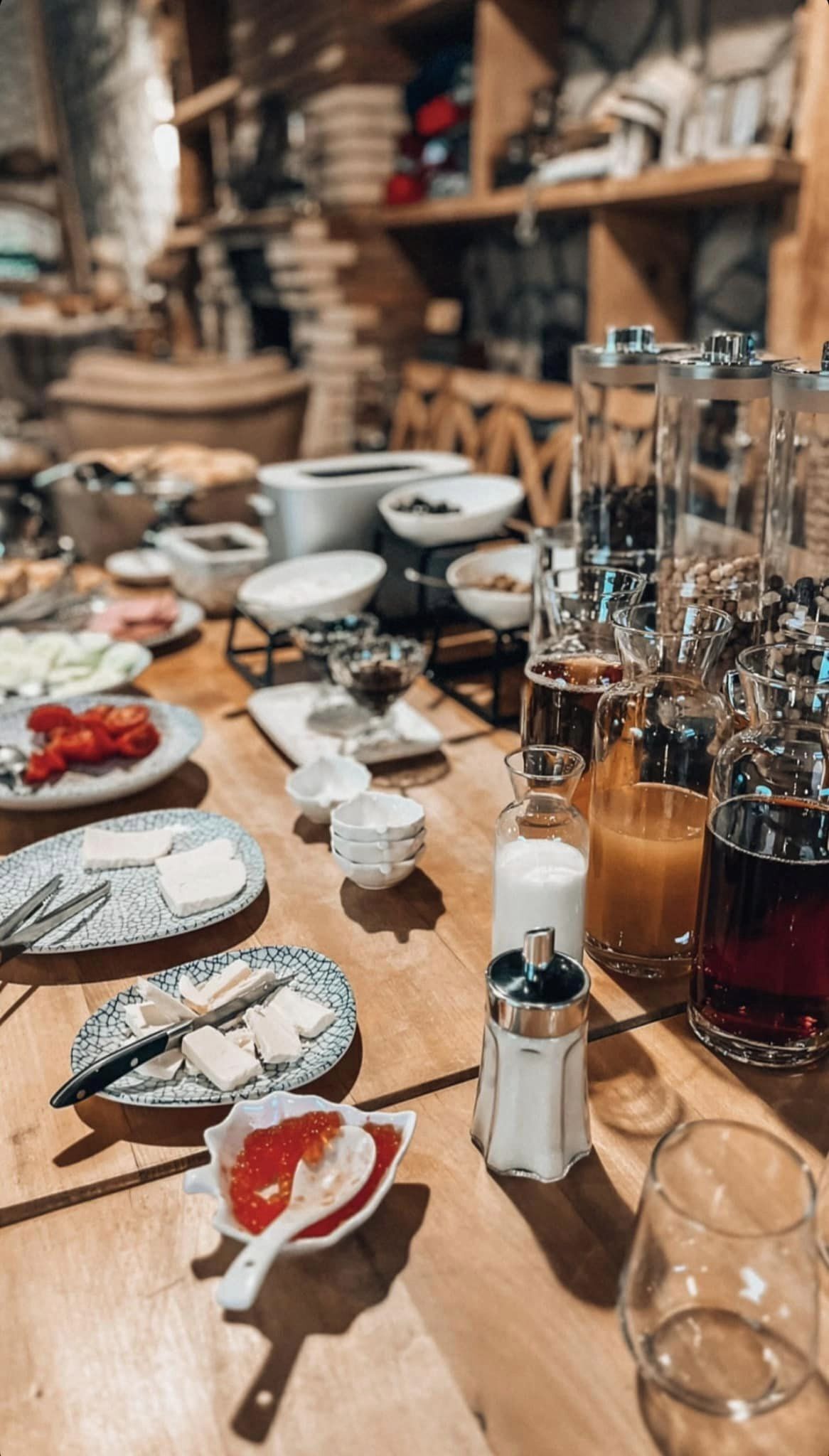Breakfast buffet