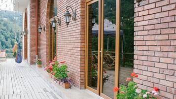 Fassade der Unterkunft