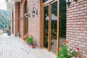 Façade de l’hébergement