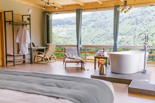 Panoramic Room | Premium bedding, Select Comfort beds, minibar, iron/ironing board