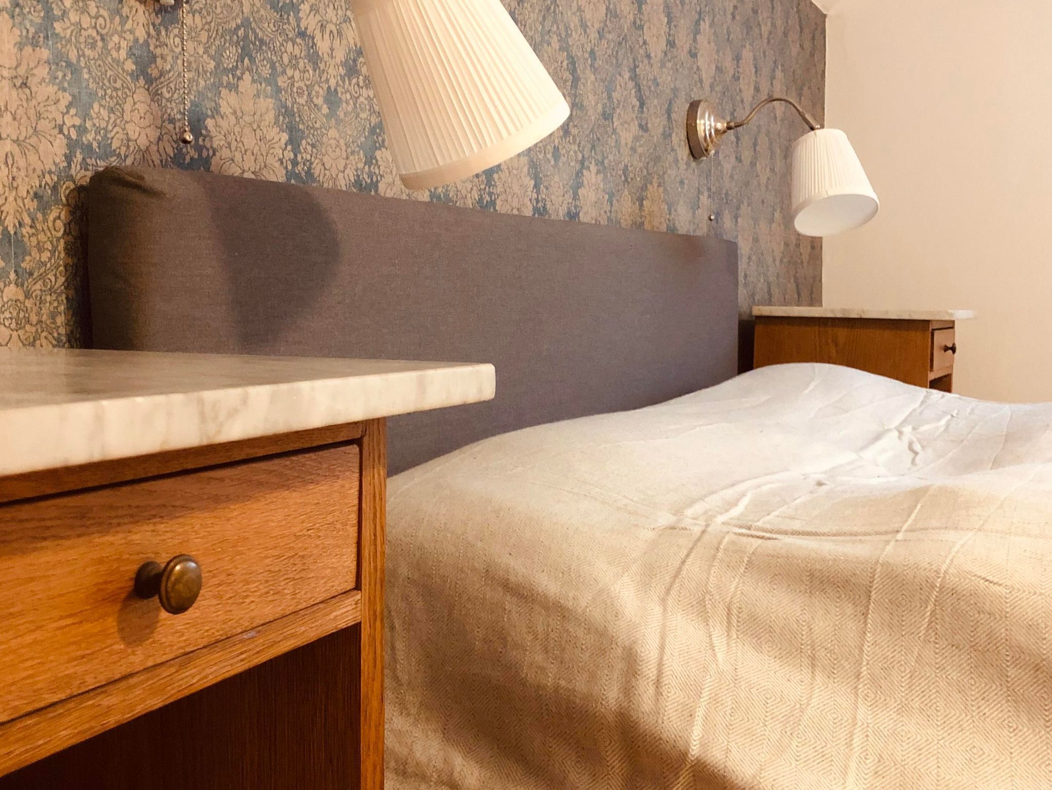 Giebelwohnung im Eckbäckerhaus - Appartement/fewo, Dusche, WC, 1 Schlafraum