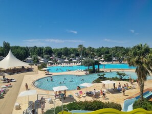 Outdoor pool, a heated pool - MOBILE HOME VIAS PLAGE 2 (Vias)