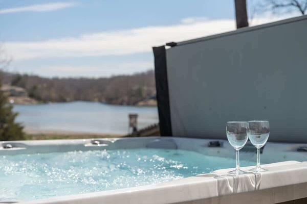 Bain à remous extérieur