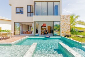 Outdoor pool - SA07 Maravilhosa Casa 5 Suítes - Sauípe (Mata de São João)