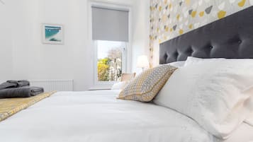 2 soverom, strykejern/-brett, wi-fi (inkludert) og sengetøy