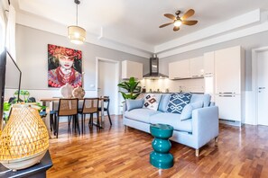 Appartement | Coin séjour | Télévision à écran plat