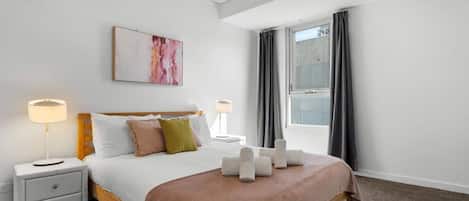 1 Schlafzimmer, Schreibtisch, Bügeleisen/Bügelbrett, WLAN