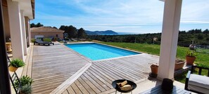 Outdoor pool, a heated pool - Vacation home (La Cadière-d'Azur)