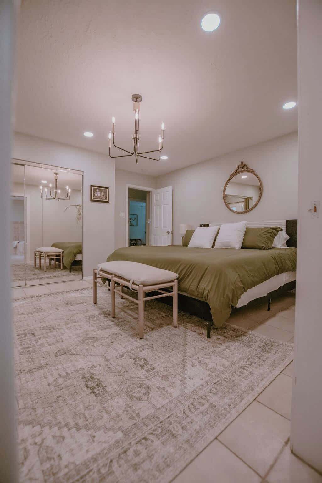 4 bedrooms, iron/ironing board, travel cot, free WiFi