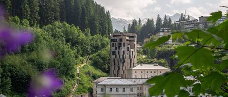 Fachada de la propiedad