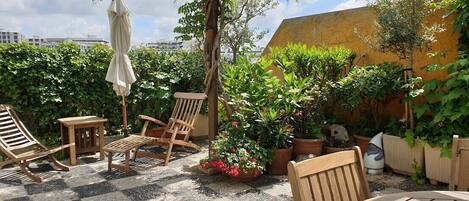 Udendørs spisemuligheder