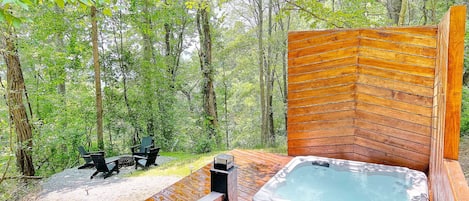 Baignoire à remous extérieure