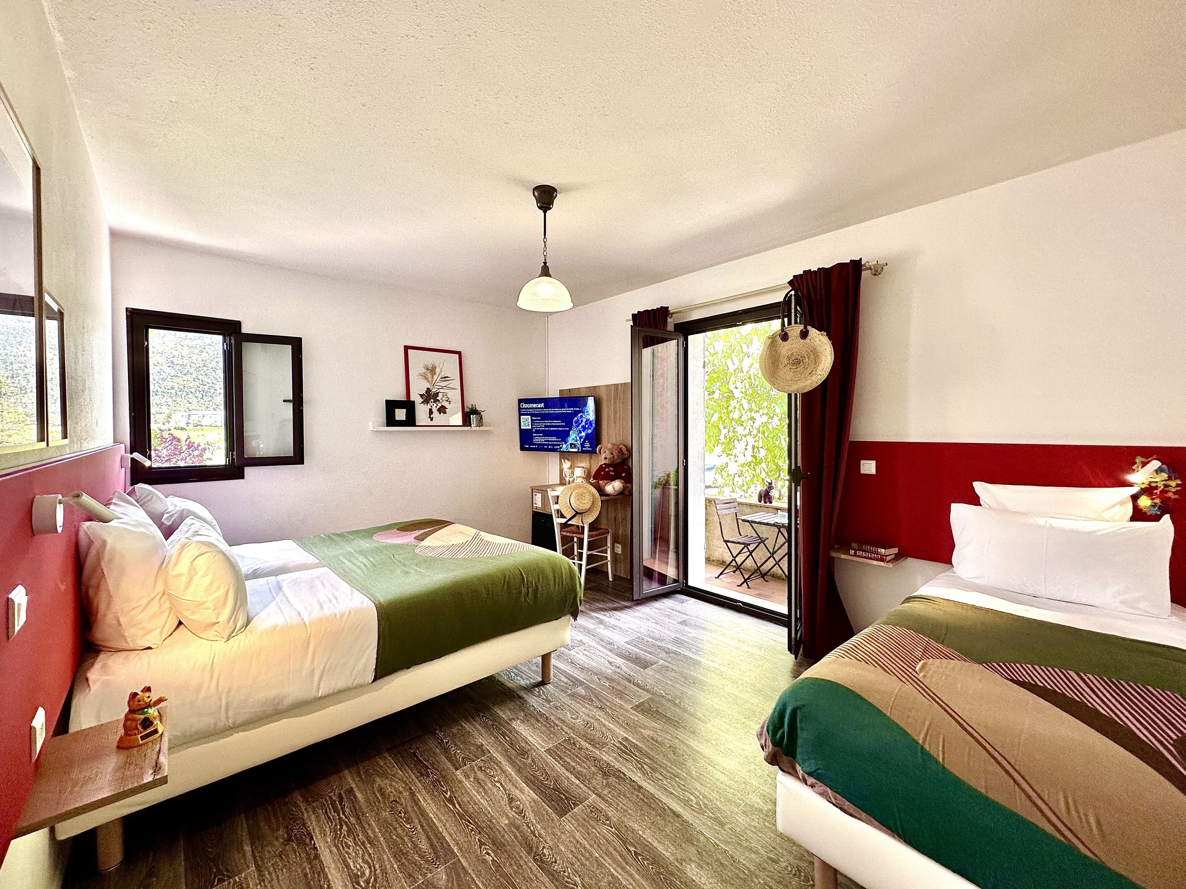 Superior Triple Room | Premium bedding, pillow-top beds, in-room safe, individually decorated