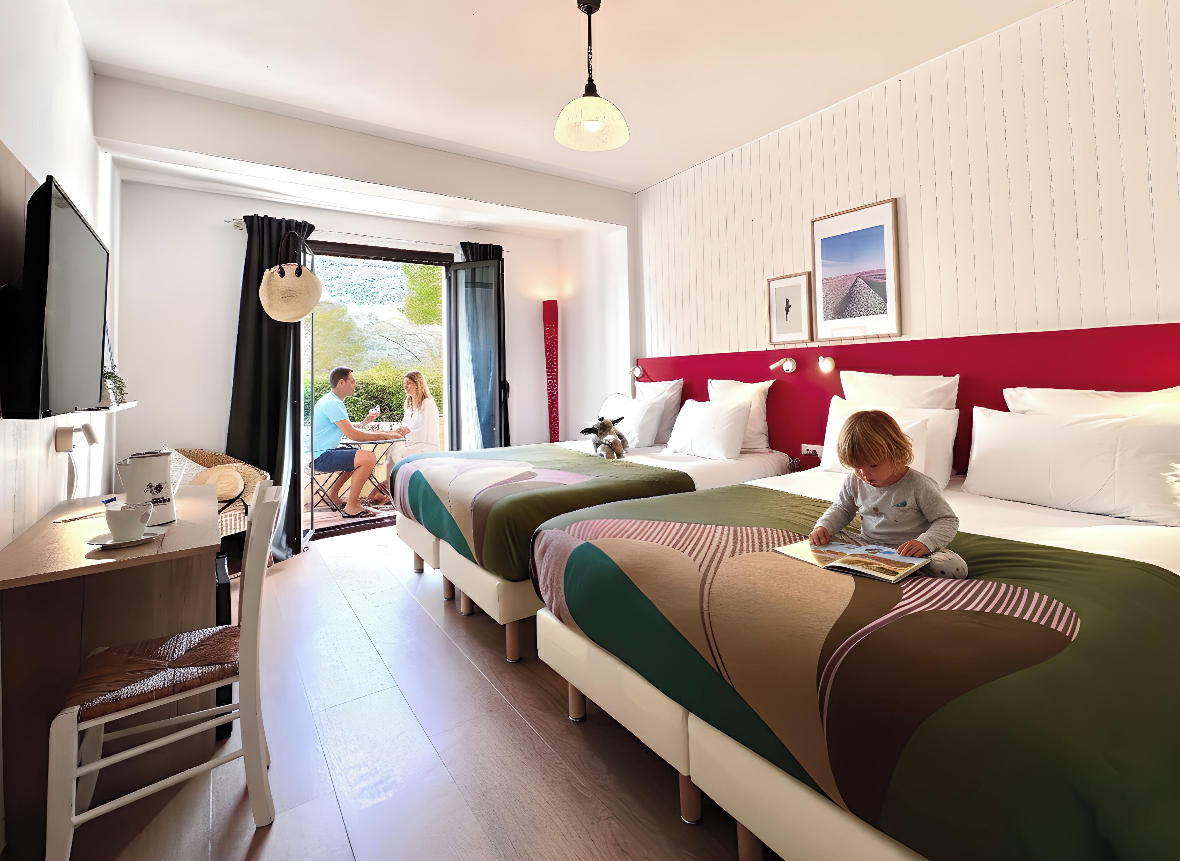 Superior Quadruple Room | Premium bedding, pillowtop beds, in-room safe, individually decorated