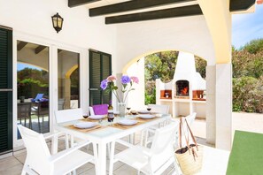 Udendørs spisemuligheder