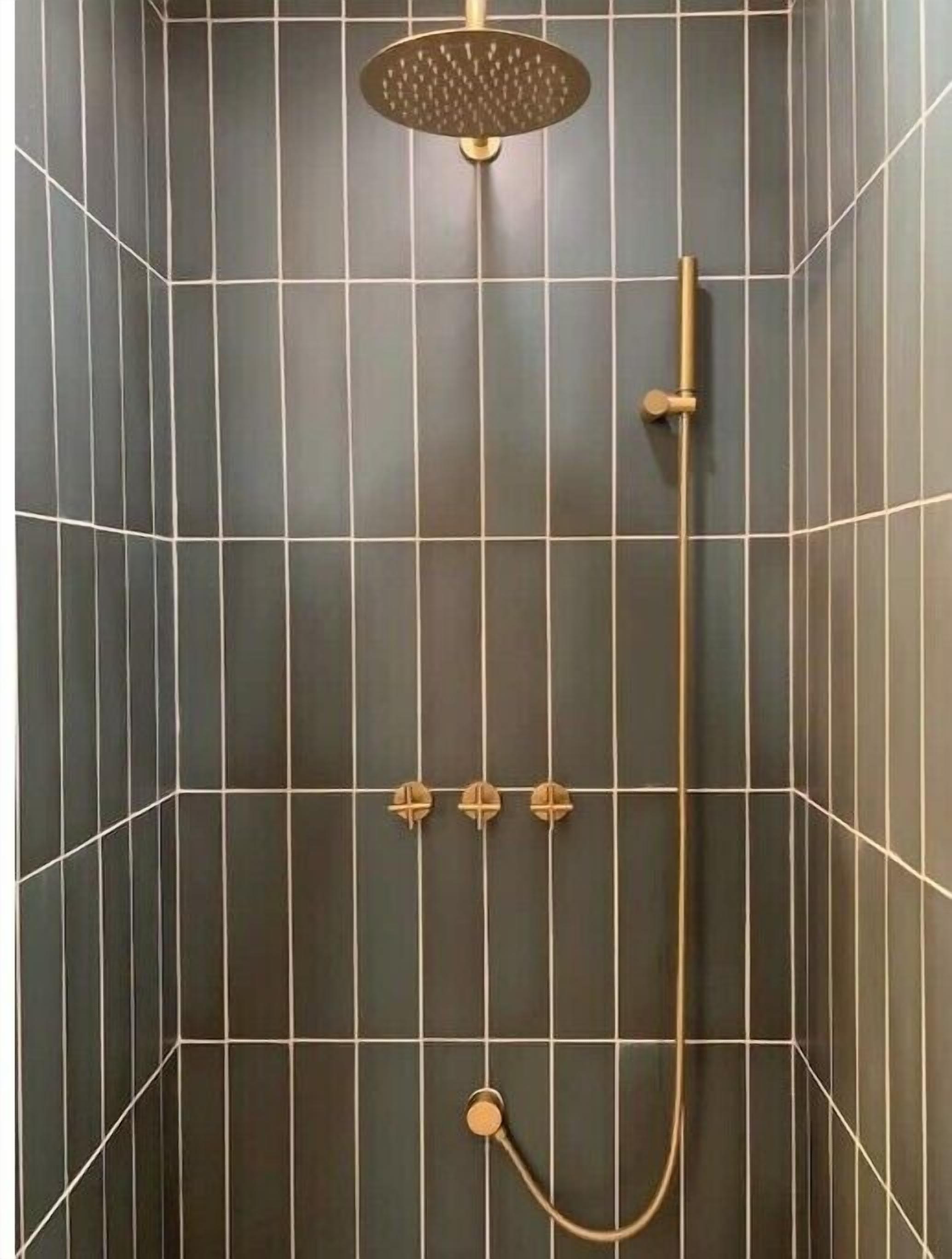 Shower, eco-friendly toiletries, hair dryer, towels