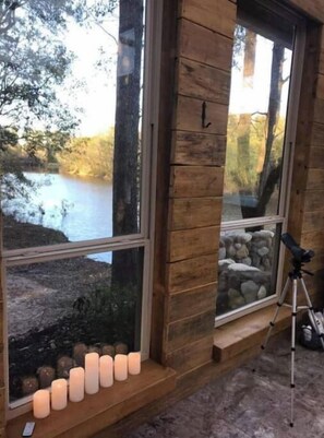 Utsikt fra overnattingsstedet