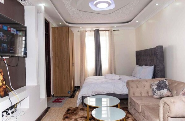 1 bedroom, WiFi, bed sheets