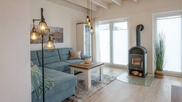 TV, fireplace, table tennis