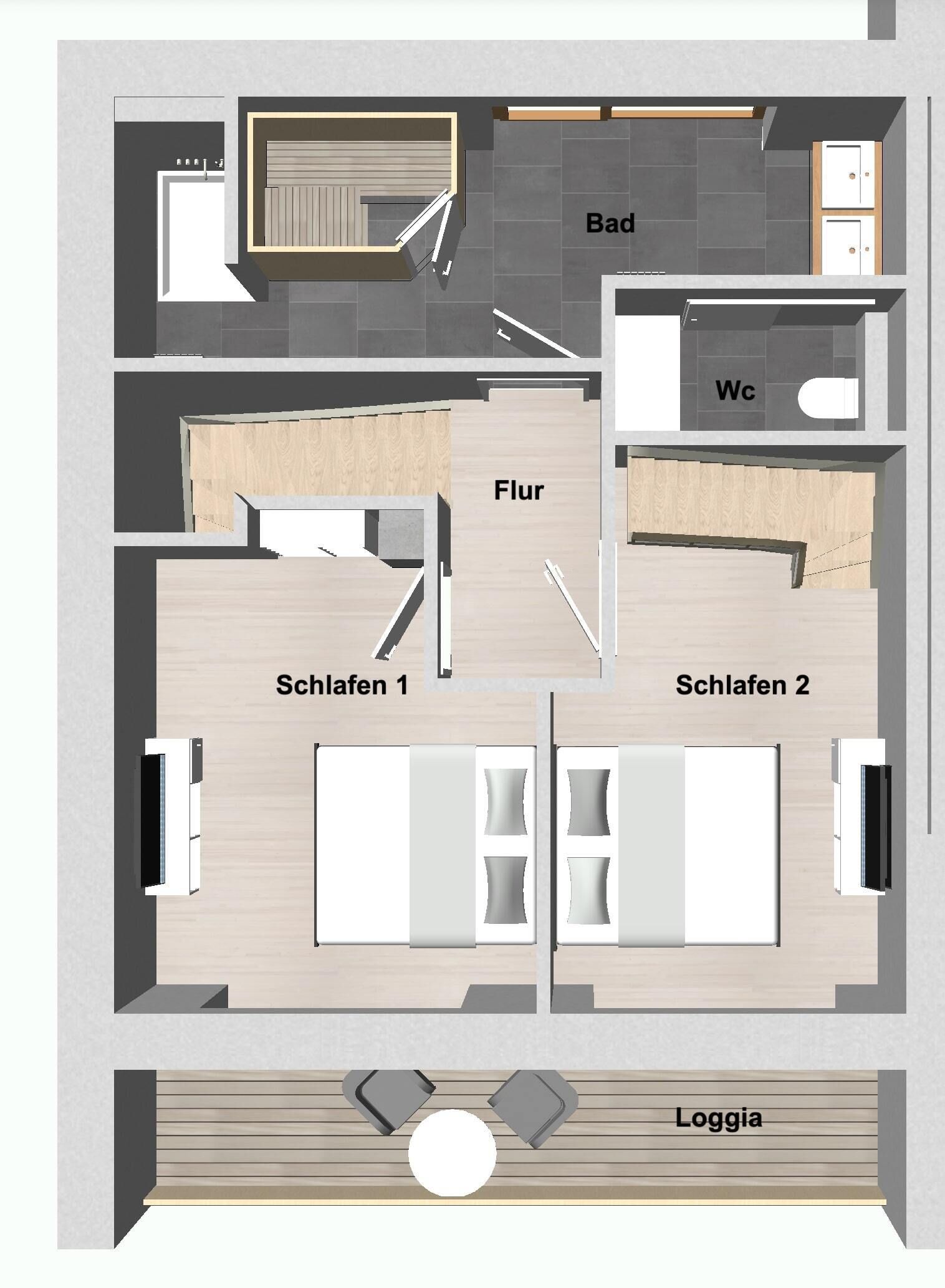 مخطط تصميم الطابق