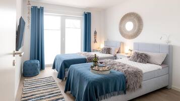 2 Schlafzimmer, Bügeleisen/Bügelbrett, Reisekinderbett, kostenloses WLAN