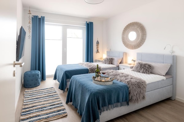 2 Schlafzimmer, BĂŒgeleisen/BĂŒgelbrett, Reisekinderbett, kostenloses WLAN