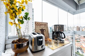 City view from property - Pinheiros Best Studio Pool Parking  Wifi (São Paulo)