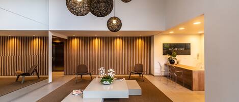 Sala de estar en el lobby