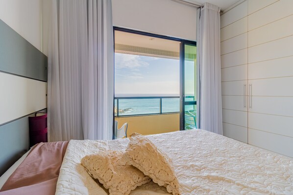 Apartment | 1 bedroom, free WiFi - RV09 Apto Vista Mar - Rio Vermelho (Salvador)