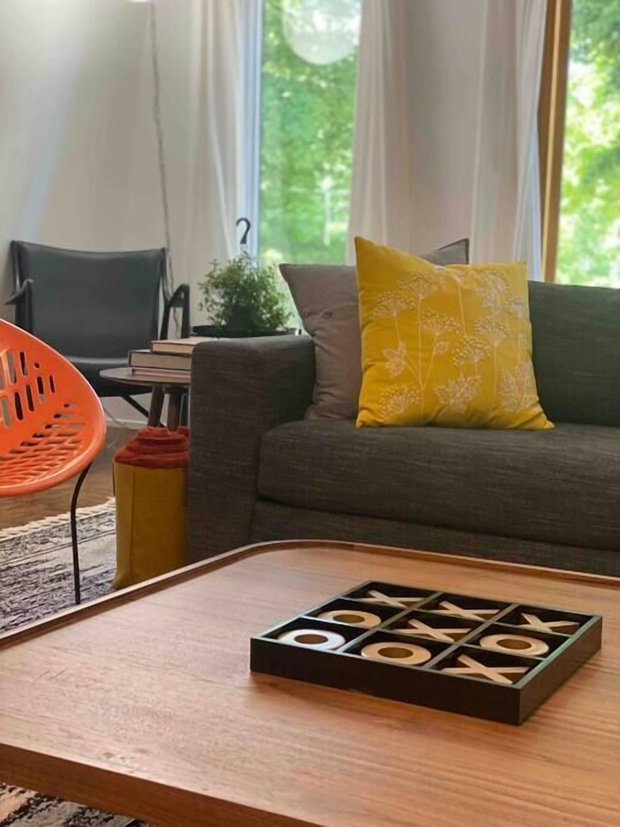 Retro A-frame cottage near beach