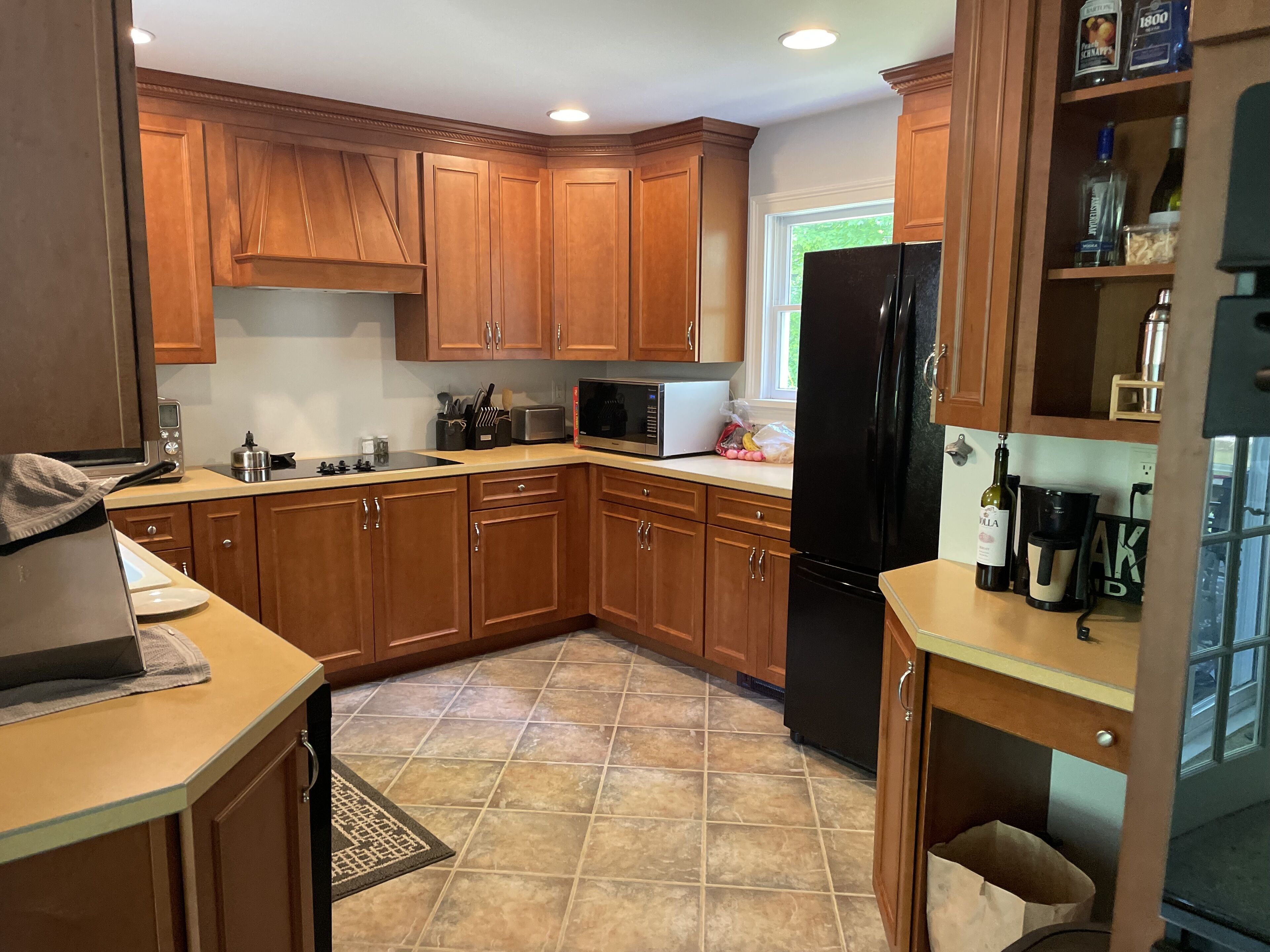 Creekfront getaway with hot tub and fire pit.