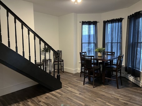 Dining. Cozy 3 bedroom, 1 bathroom townhouse!