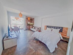 Interior - Cozy studio with balcony (Marrakesh)