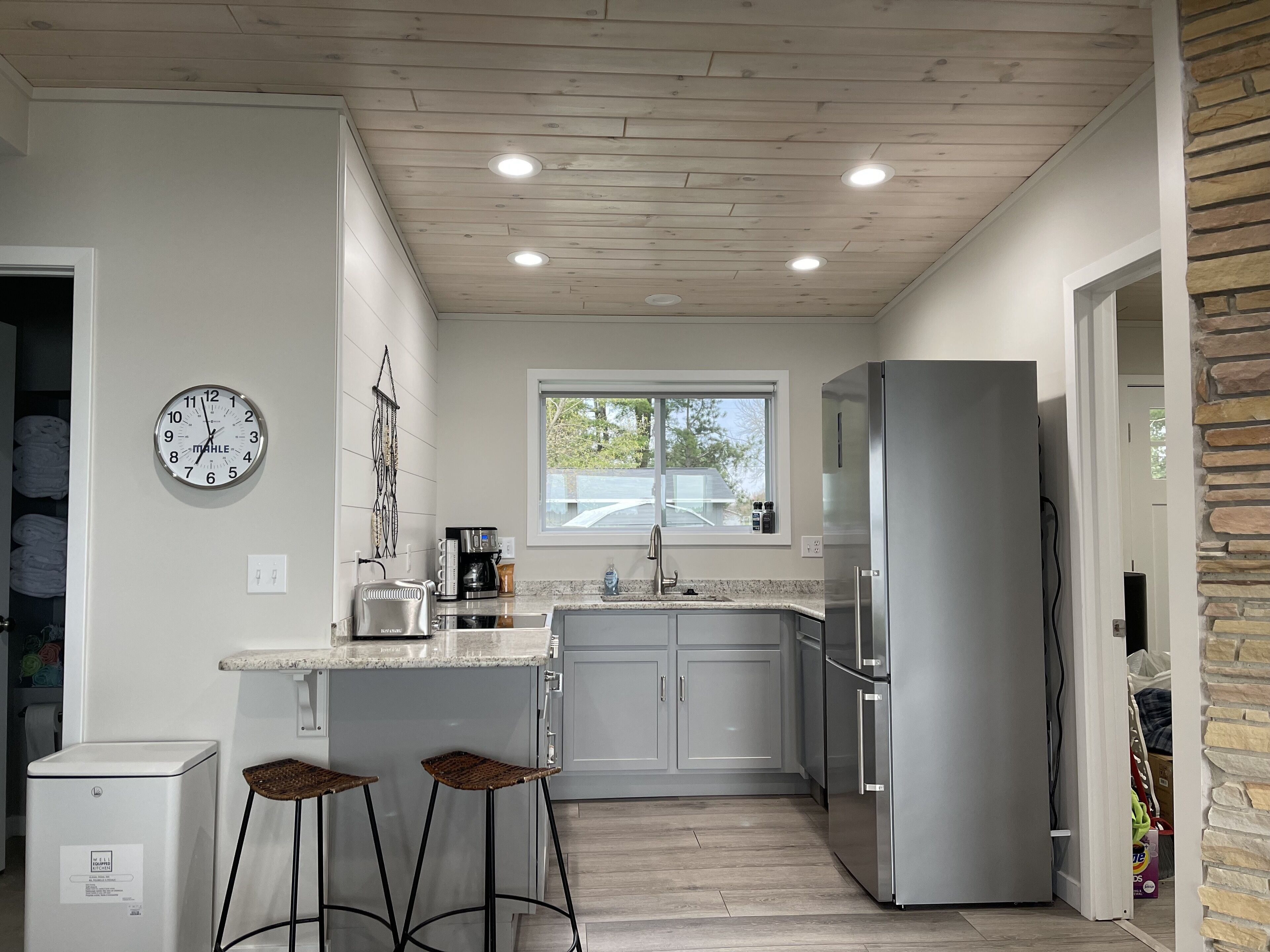 Perfect location on East Twin Lake, walking distance to town! Unit #1