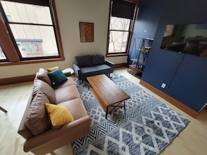 Smart TV - The Exchange 26 | Historic Bldg, 2 Bed, Dwntwn (Winona)