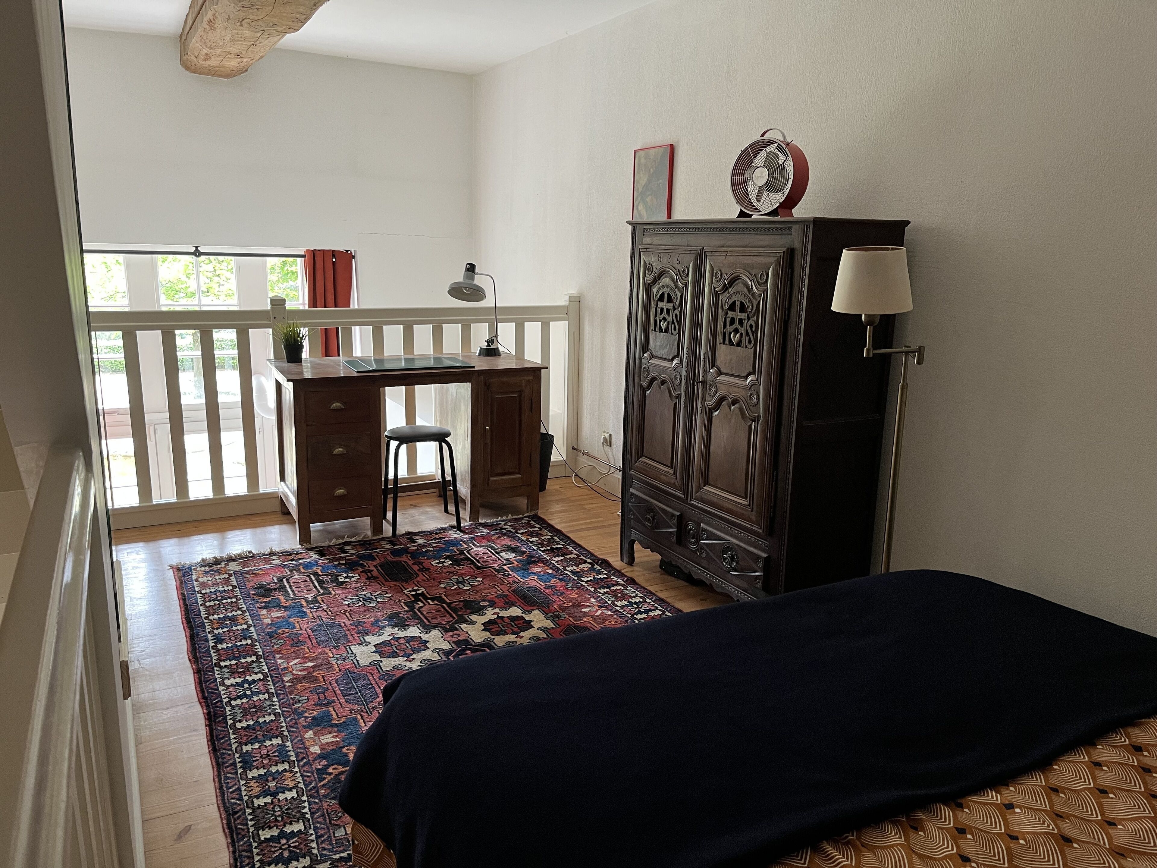 Loft in a golden stone castle