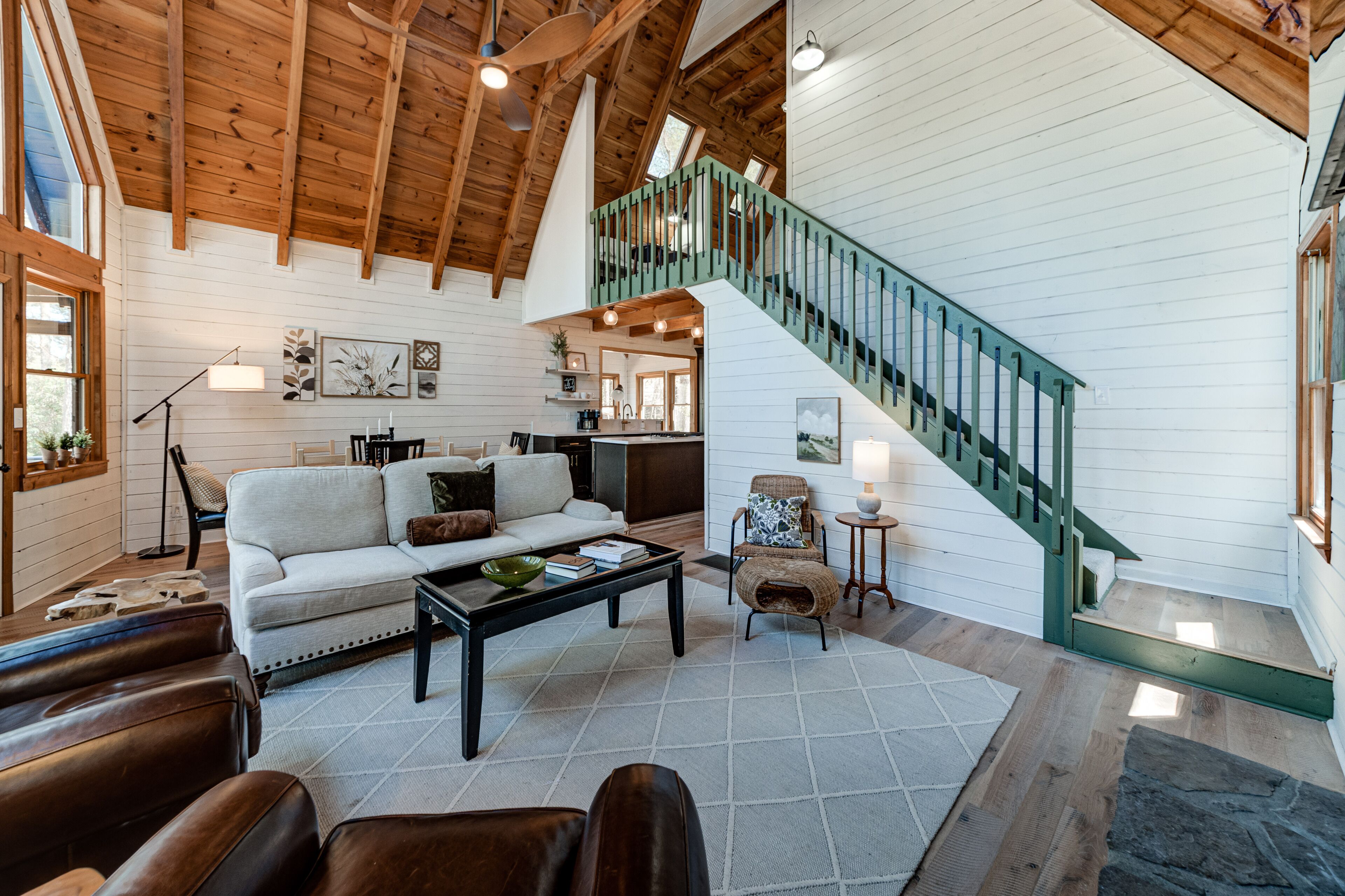 Before The Bend River Cabin