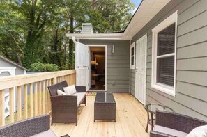 Terrace/patio - The Teal Door - West Midtown - Minutes from Fun! (Atlanta)