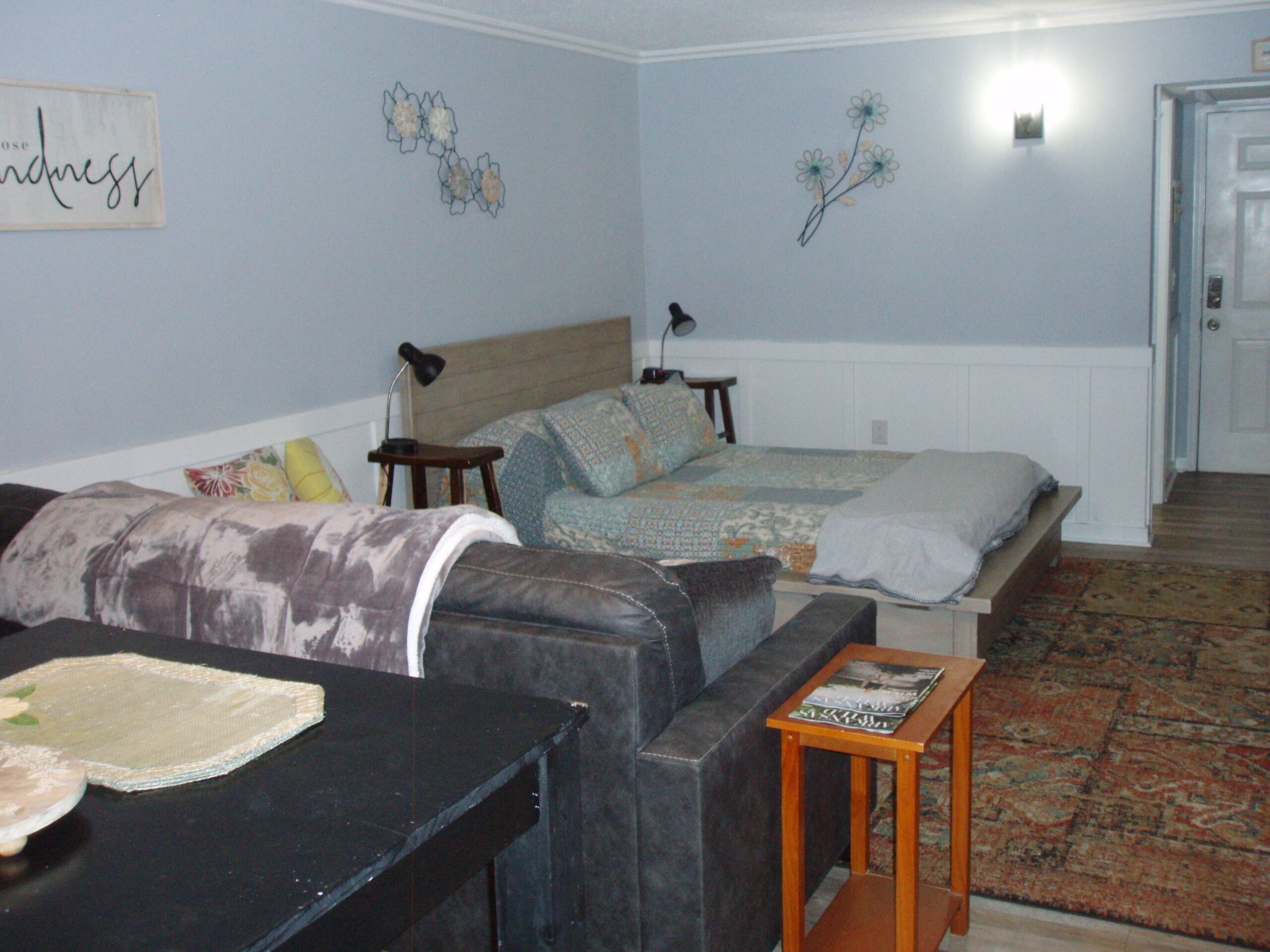 Peaceful relaxation in the hills near the lake