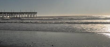 Sun-loungers, beach towels