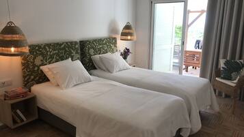 3 Schlafzimmer, Reisekinderbett, kostenloses WLAN, Bettwäsche