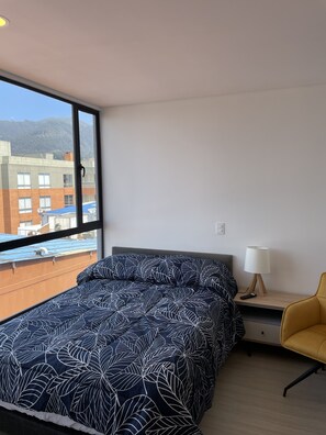1 habitación y ropa de cama 