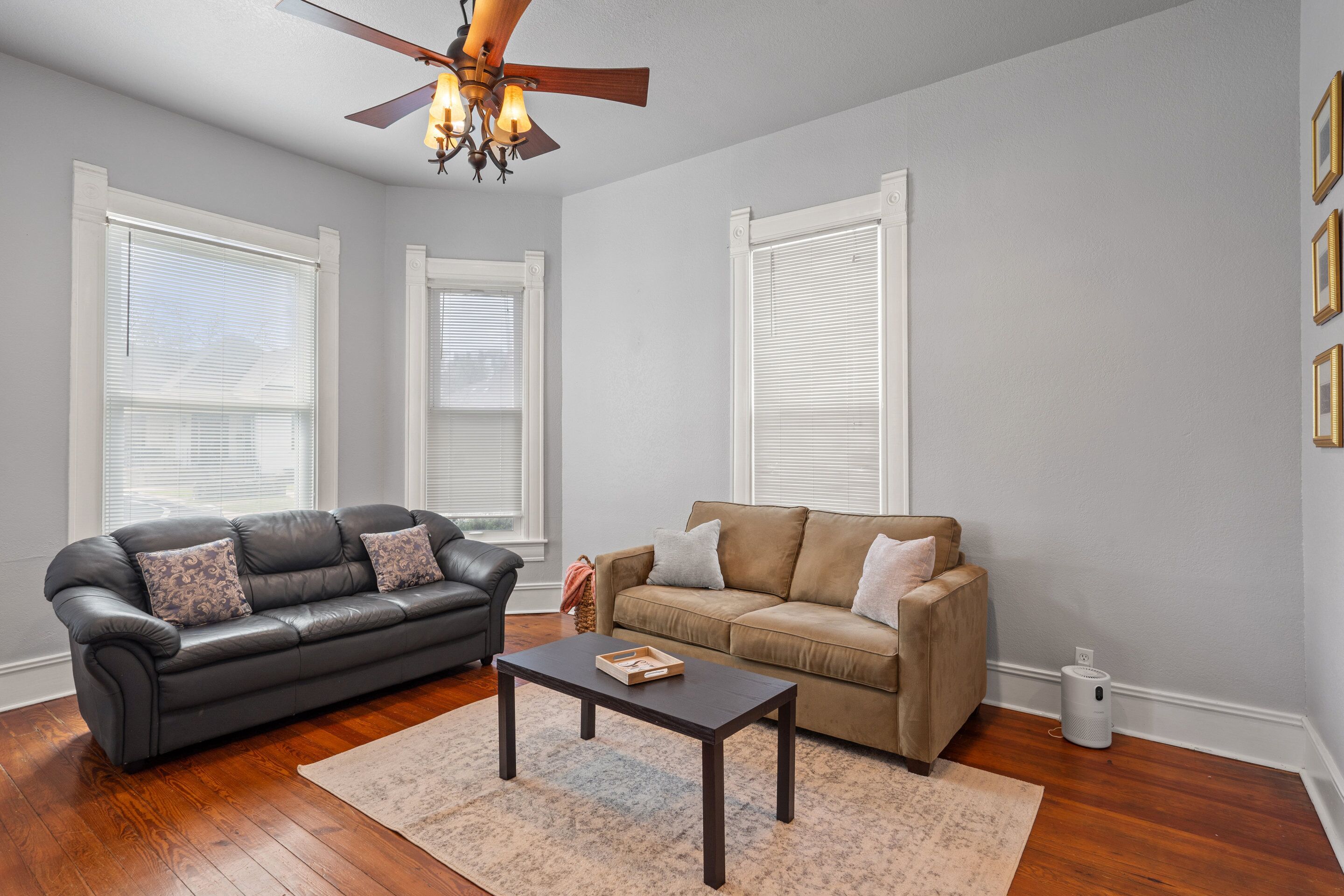 Walk to 6th and Rainy St