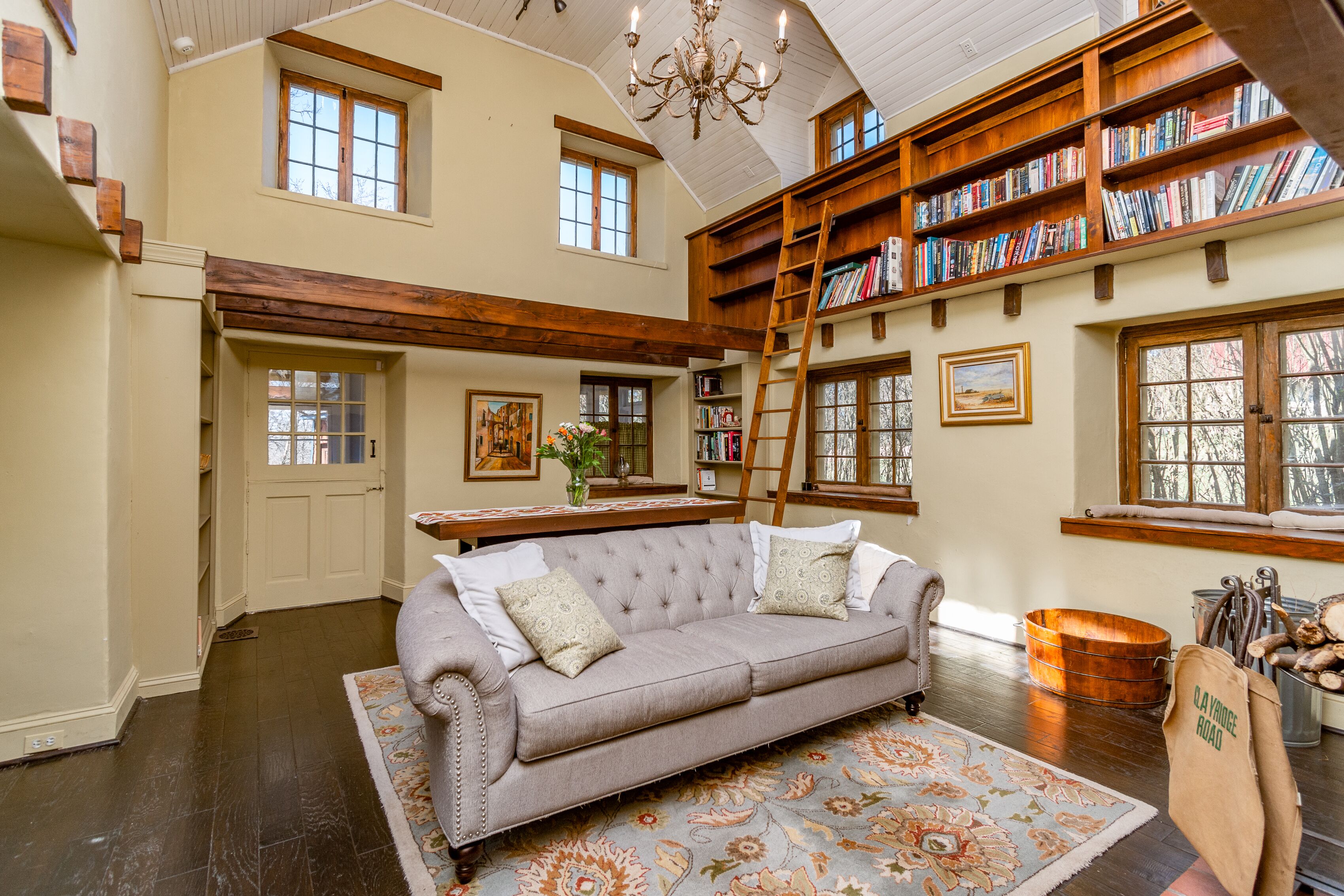 Stunning 1850s Stone Farmhouse Retreat in Bucks County
