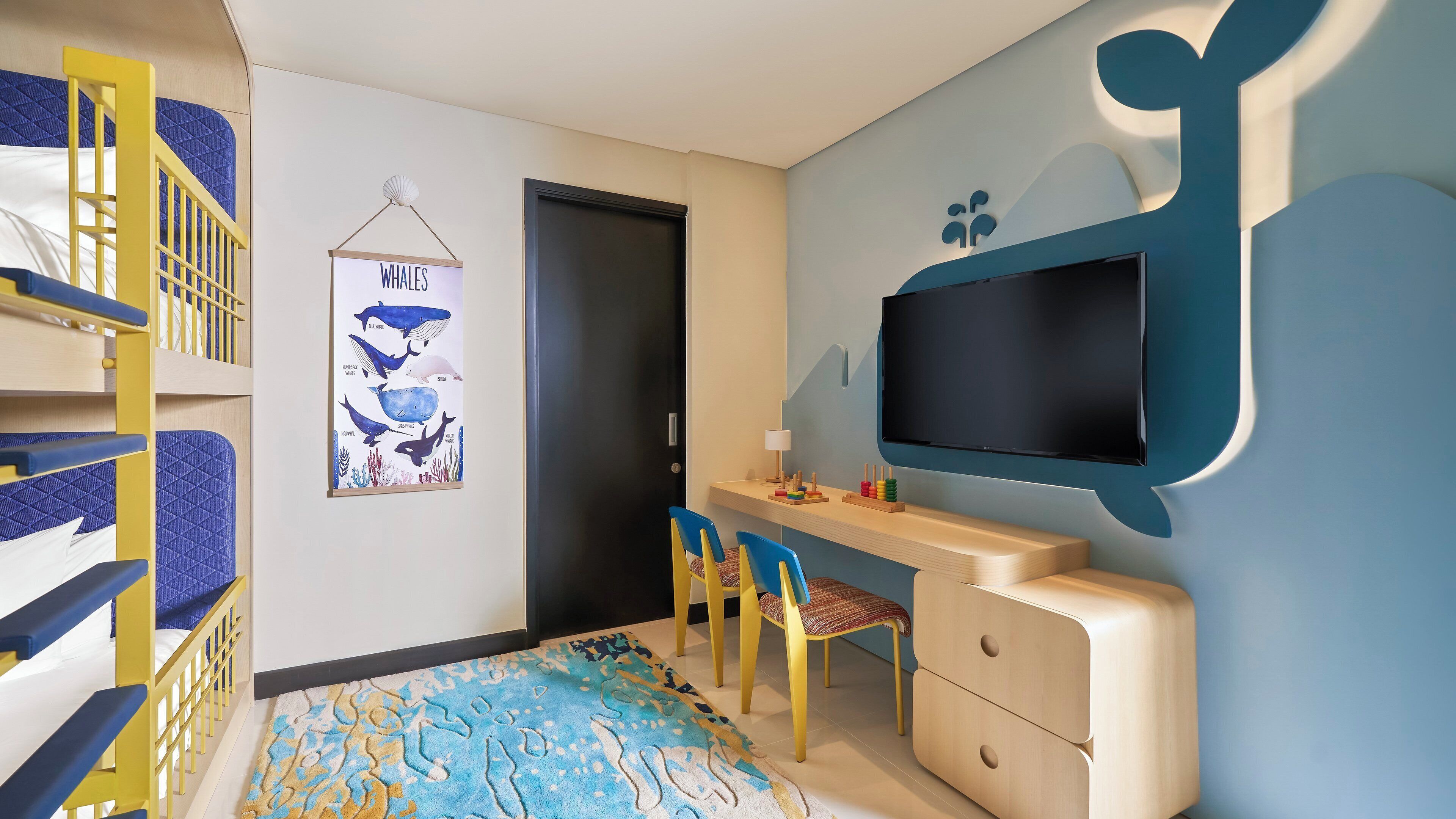 Suite, 2 Bedrooms, Ocean View (1 King, 1 Bunk Bed) | In-room safe, laptop workspace, soundproofing, iron/ironing board