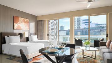 In-room safe, laptop workspace, soundproofing, iron/ironing board