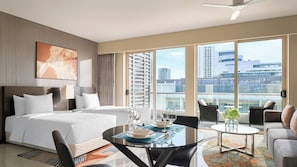 In-room safe, laptop workspace, soundproofing, iron/ironing board